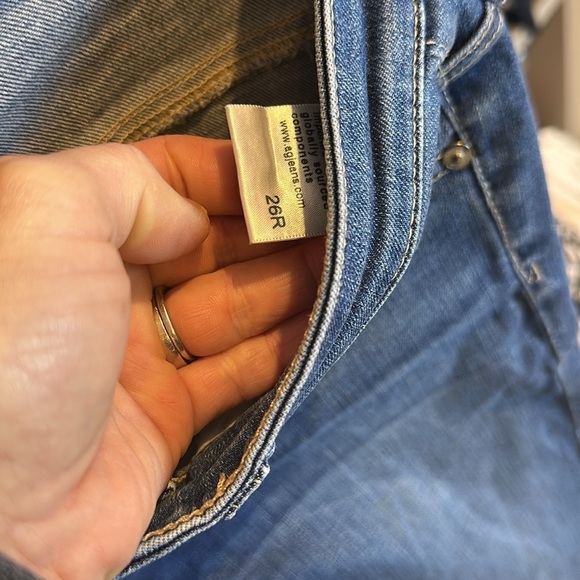 Adriano Goldschmied super skinny ankle blue jeans size 26 - Picture 3 of 4